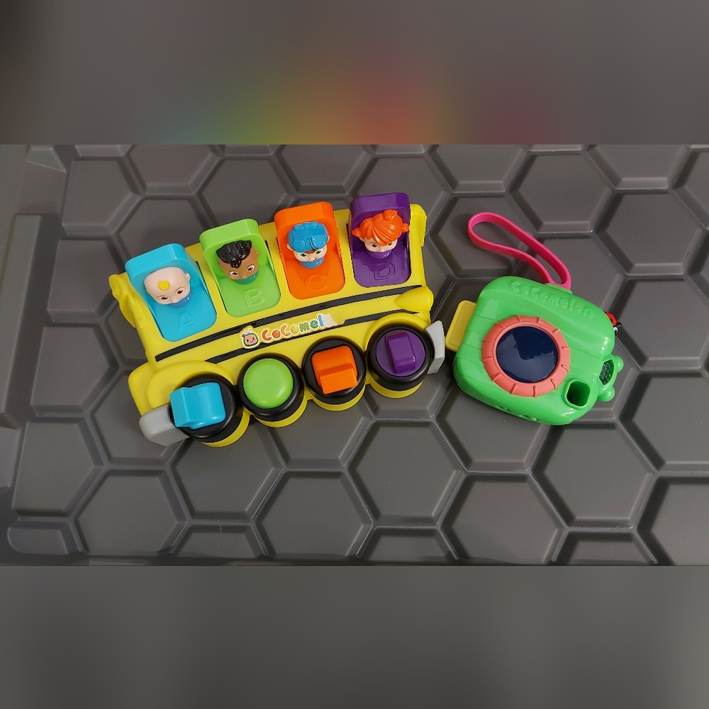 Cocomelon Pop-Up Surprise Toy - Multicolor And Toy Camera